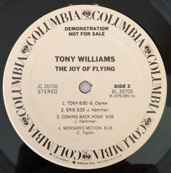Anthony Williams : The Joy Of Flying (LP, Album, Promo)