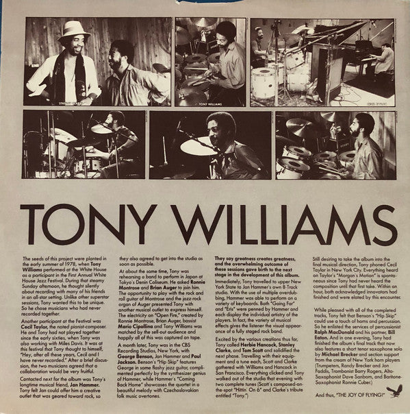 Anthony Williams : The Joy Of Flying (LP, Album, Promo)