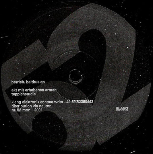 Betrieb : Balthus EP (12", EP)
