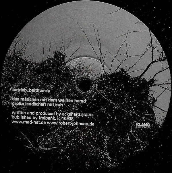 Betrieb : Balthus EP (12", EP)