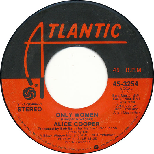 Alice Cooper (2) : Only Women (7", Single, PL )