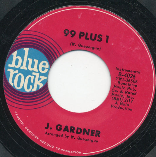 Albert "June" Gardner : 99 Plus 1 / Mustard Greens (7", Styrene)