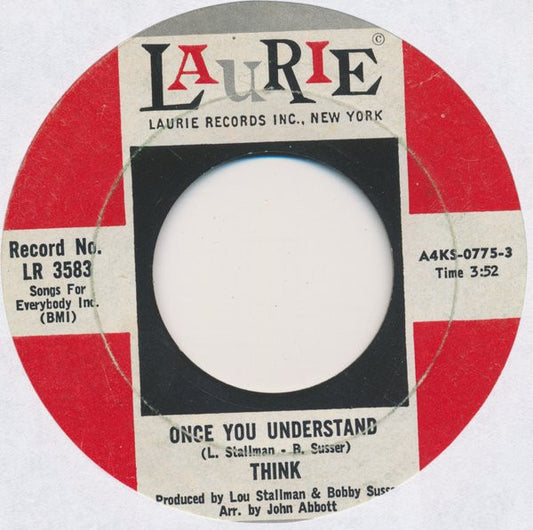 Think (2) : Once You Understand / Gather (7", Single)