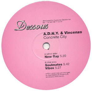 ADNY & Vincenzo : Concrete City (12", EP)