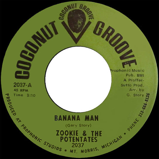 Zookie & The Potentates* : Banana Man (7")