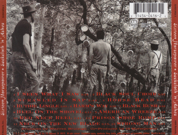 16 Horsepower : Sackcloth 'N' Ashes (CD, Album, RE)