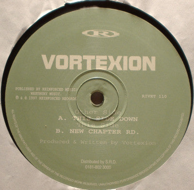 Vortexion : This Side Down / New Chapter Rd. (12")