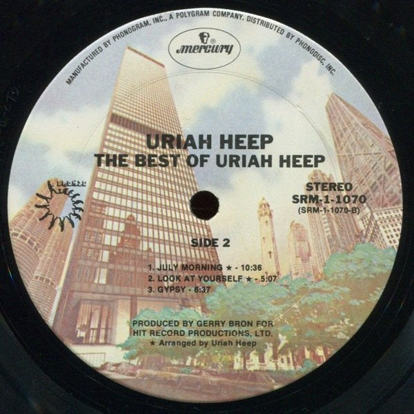 Uriah Heep : The Best Of Uriah Heep (LP, Comp, Ter)