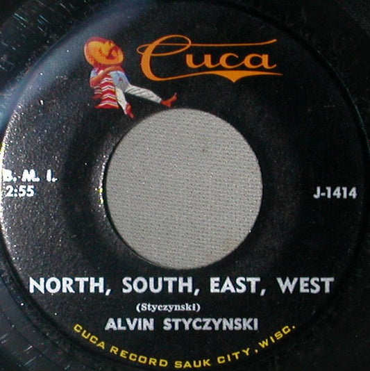 Alvin Styczynski : North, South, East, West (7")
