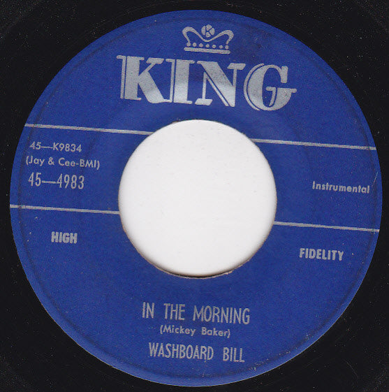 Washboard Bill : In The Morning / River Boat Dock (7", Single)