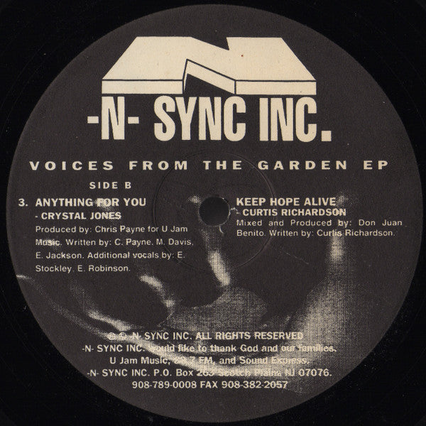 Various : Voices From The Garden EP (12", EP)