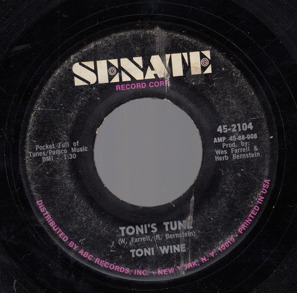 Toni Wine : River Deep Mountain High (7")