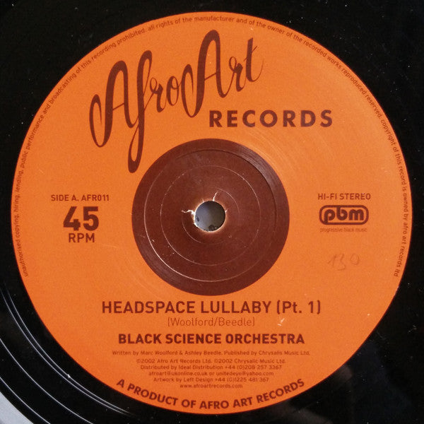 Black Science Orchestra : Headspace Lullaby (12")