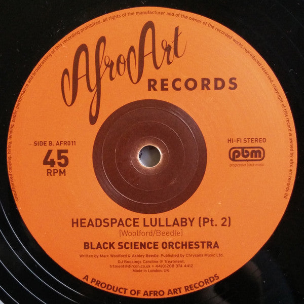 Black Science Orchestra : Headspace Lullaby (12")