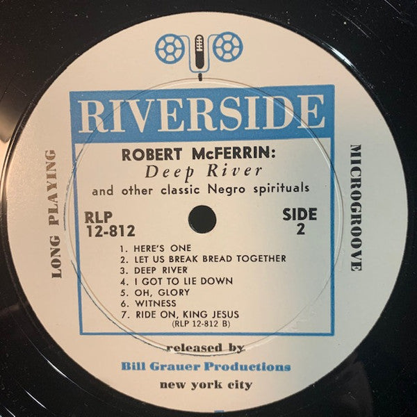 Robert McFerrin : Deep River and other Classic Negro Spirituals (LP, Album)