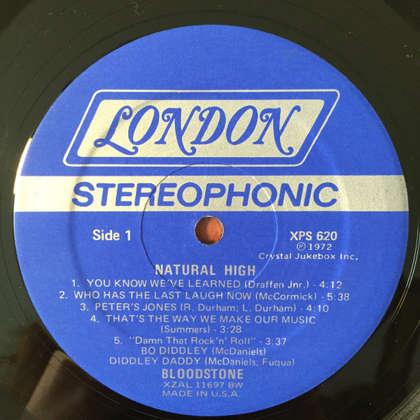 Bloodstone : Natural High (LP, Album)