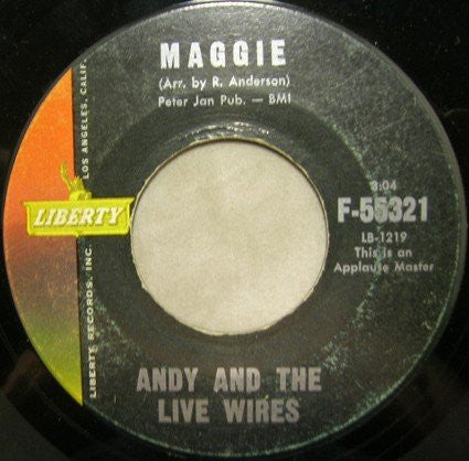 Andy & The Live Wires : You’ve Done It Again / Maggie (7", Single)