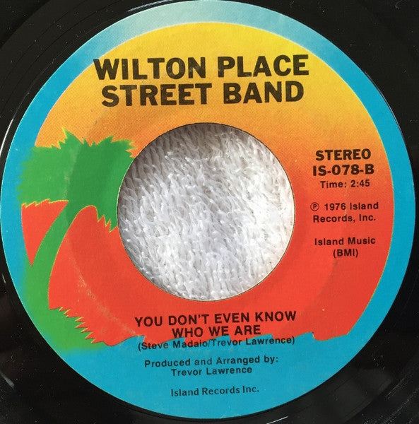 Wilton Place Street Band : Disco Lucy (I Love Lucy Theme) (7", Styrene, Ter)