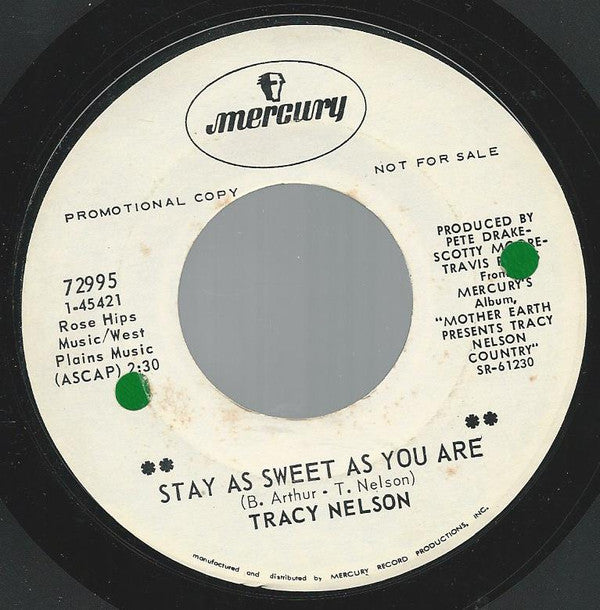 Tracy Nelson : Sad Situation (7", Promo)