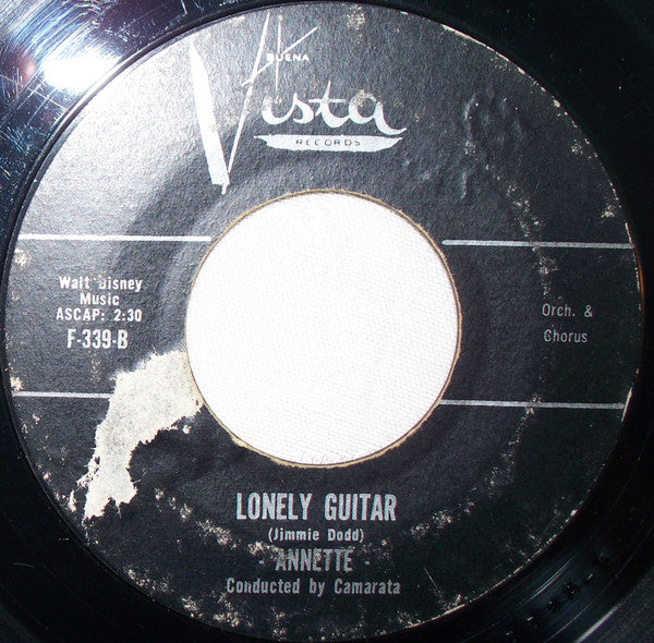 Annette (7) : Wild Willie / Lonely Guitar (7")
