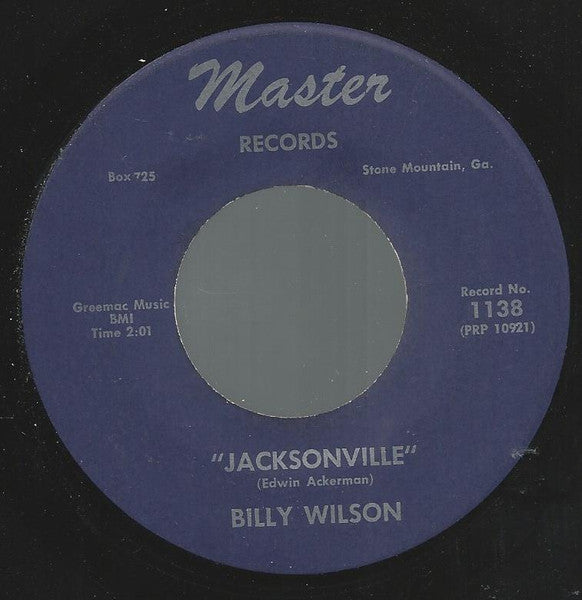 Billy Wilson (11) : Jacksonville (7", Single)