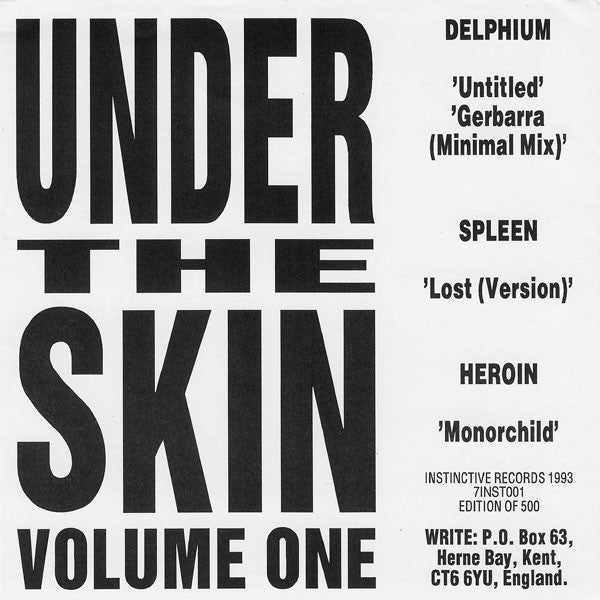 Various : Under The Skin Volume One (7")