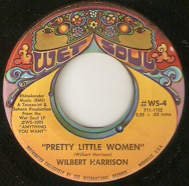 Wilbert Harrison : My Heart Is Yours / Pretty Little Woman (7", Single)