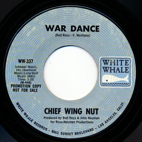 Chief Wing Nut : War Dance (7", Single, Promo)
