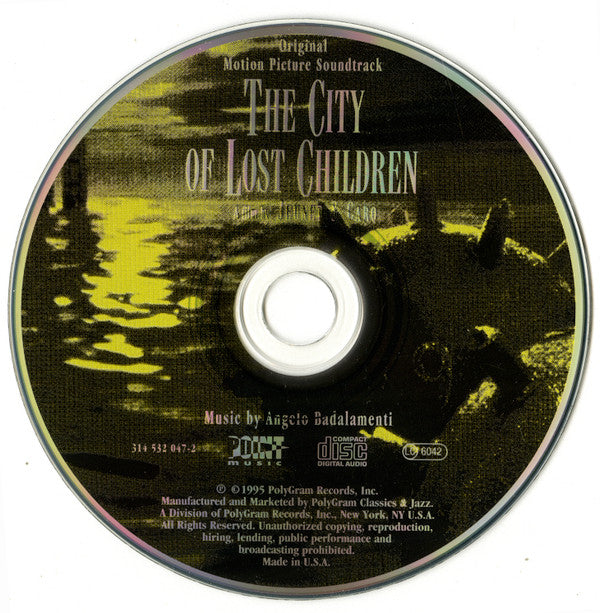 Angelo Badalamenti : The City Of Lost Children (Original Motion Picture Soundtrack) (CD, Album)