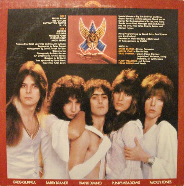 Angel (24) : Helluva Band (LP, Album, San)