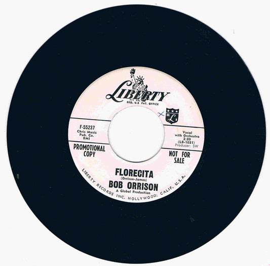 Bob Orrison : Florecita / Sarah Lee (7", Promo)