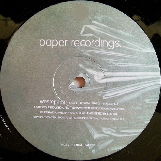 Wastepaper : Origami (12")
