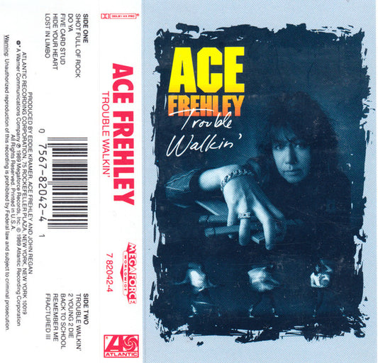 Ace Frehley : Trouble Walkin' (Cass, Album, SR)