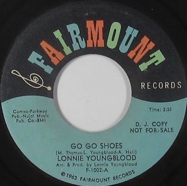 Lonnie Youngblood : Go-Go Shoes (7", Single, Promo)
