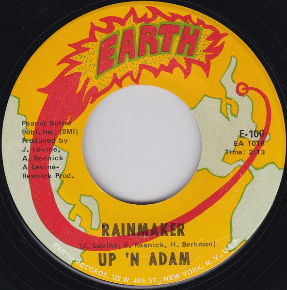 Up 'N Adam : Time To Get It Together / Rainmaker (7", Ame)