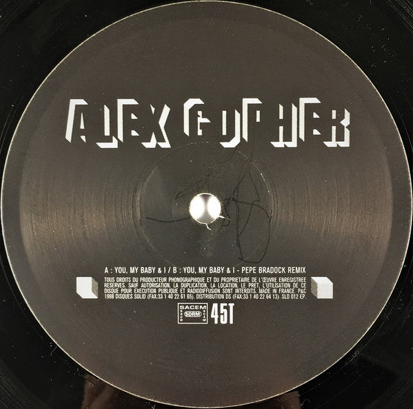 Alex Gopher : You, My Baby & I (10", EP)