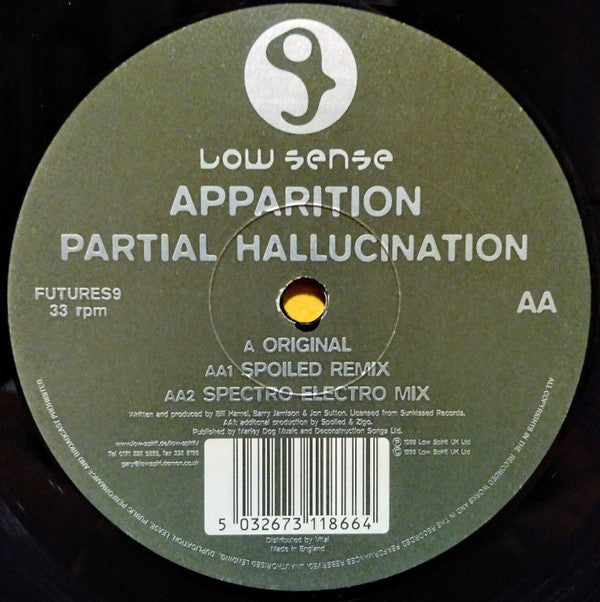 Apparition : Partial Hallucination (12")