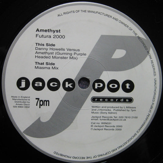 Amethyst : Futura 2000 (12")