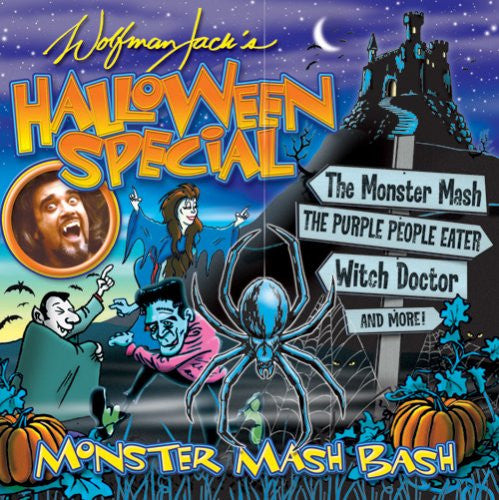 Various : Wolfman Jack's Halloween Special Monster Mash Bash (CD, Comp, 3D )
