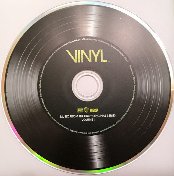 Various : Vinyl: Music From The HBO Original Series Volume 1 (2xLP, Comp, Yel + CD, Comp)