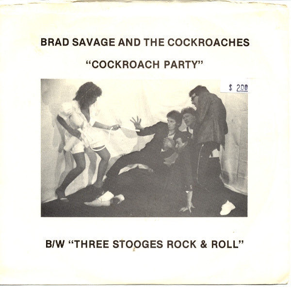 Brad Savage & The Cockroaches : Cockroach Party (7")