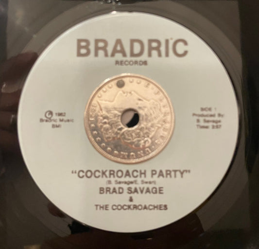 Brad Savage & The Cockroaches : Cockroach Party (7")