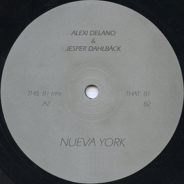 Alexi Delano & Jesper Dahlbäck : Nueva York (12")