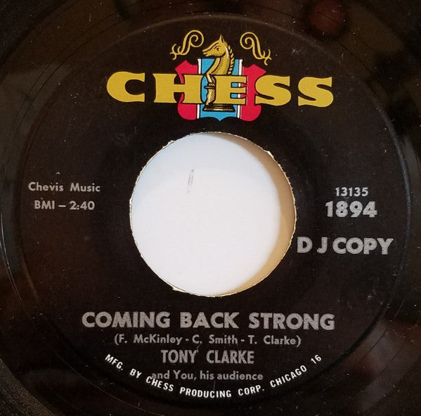 Tony Clarke (2) : Ain't Love Good - Ain't Love Proud (7", Single, Promo)