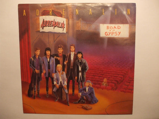 Adrenalin (10) : Road Of The Gypsy (7", Single, Promo)