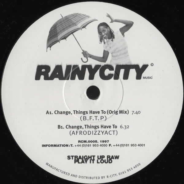 Various : Change (Things Have To) (2x12", Ltd)