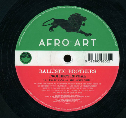 Ballistic Brothers : Prophecy Reveal (12")