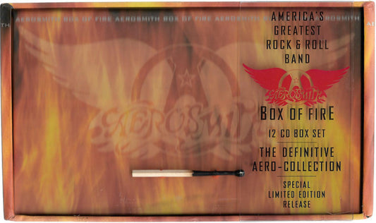 Aerosmith : Box Of Fire (Box, Comp, Ltd, RP + CD, Album, RE, RM + CD, Album)