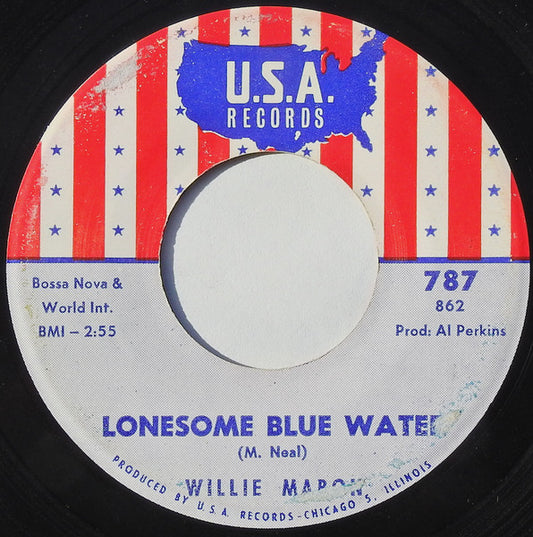 Willie Mabon : Lonesome Blue Water / Some Time I Wonder (7", Single)