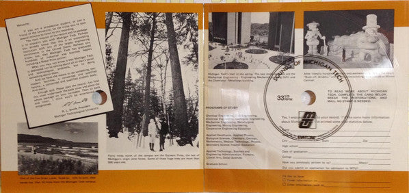 Unknown Artist : This Is Michigan Technological University (Flexi, 8", S/Sided, Card, RE, Squ)